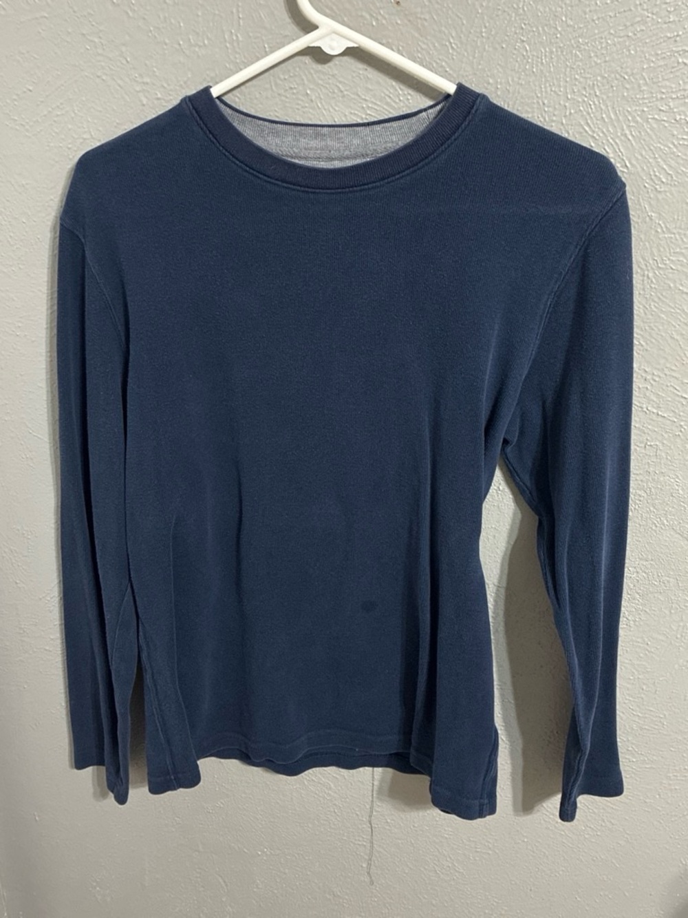 Faded Glory Navy Blue Crew Neck Sweater
